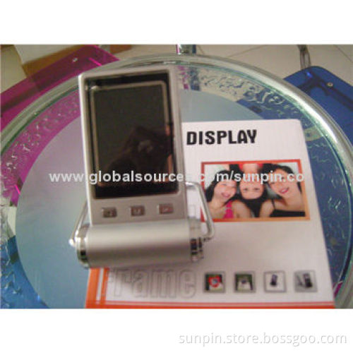 2.4 inches, single function, digital photo frame